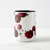 Tweekleurige Mok 15 oz - Floral Explosion Design (Center)