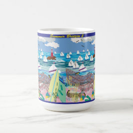 Tweekleurige mok, 450 ml magische mok