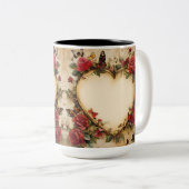 Tweekleurige mok Personalized Valentine Coffee Mug (Voorkant rechts)