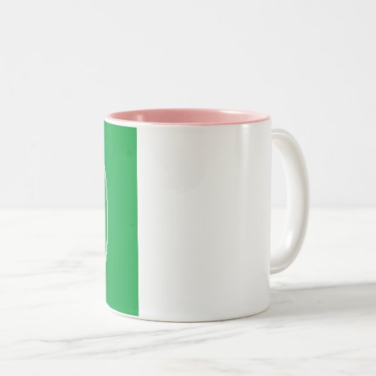 Tweekleurige Mok - Voeg uw Afbeelding toe 11 oz Wi (Voorkant rechts)