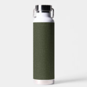Tweekleurige Moss Green Custom Fles (Voorkant)