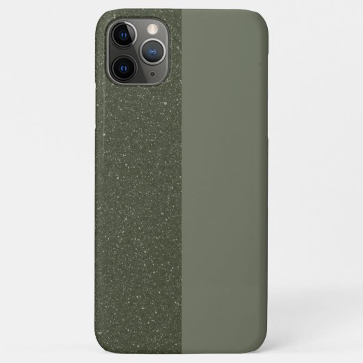  tweekleurige Moss Green iPhone-hoes Case-Mate iPhone Case (Achterkant)