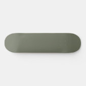 Tweekleurige Moss Green Skateboard Deck - (Horizontaal)