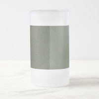 Tweekleurige Moss Green Textured Beer Mok – Aanpas
