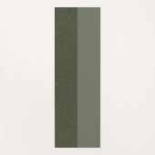 Tweekleurige Moss Groene Aangepaste Yoga Mat (Voorkant)
