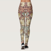 Tweekleurige Pimpernel Dusty Pink & Blue Morris Leggings (Achterkant)