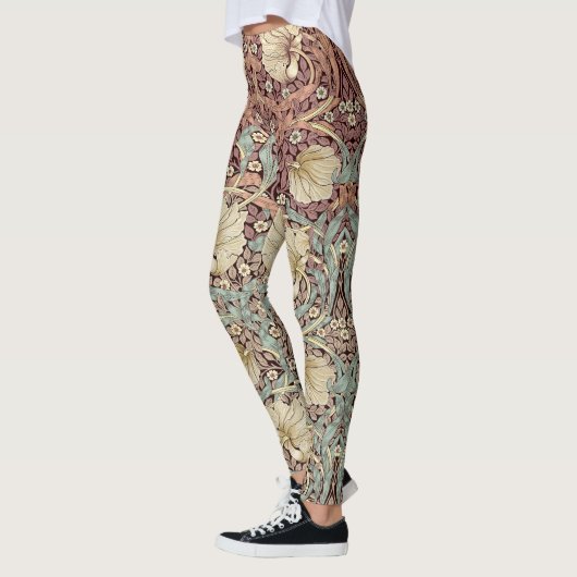 Tweekleurige Pimpernel Dusty Pink & Blue Morris Leggings (Links)