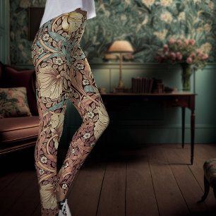 Tweekleurige Pimpernel Dusty Pink & Blue Morris Leggings