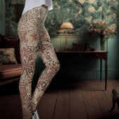 Tweekleurige Pimpernel Dusty Pink & Cream Morris Leggings