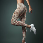 Tweekleurige Pimpernel Dusty Pink & Cream Morris Leggings