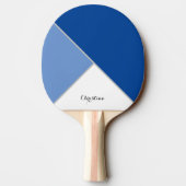  tweekleurige Ping Pong Paddle Tafeltennisbatje (Achterkant)