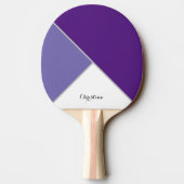  tweekleurige Ping Pong Paddle Tafeltennisbatje (Achterkant)