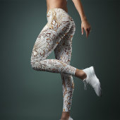 Tweekleurige  sketch schets Morris Leggings