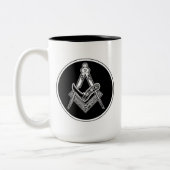 Tweekleurige vrije tuinders Mok, 444 ml Tweekleurige Koffiemok (Links)