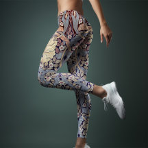 Tweekleurige Yoga Paarse Lavendel William Morris