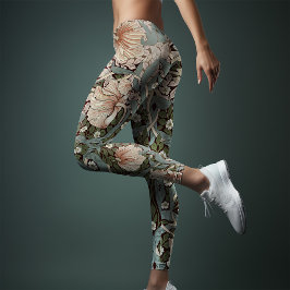 Tweekleurige yogabroek Dusty Blue Pimpernel Morris Leggings
