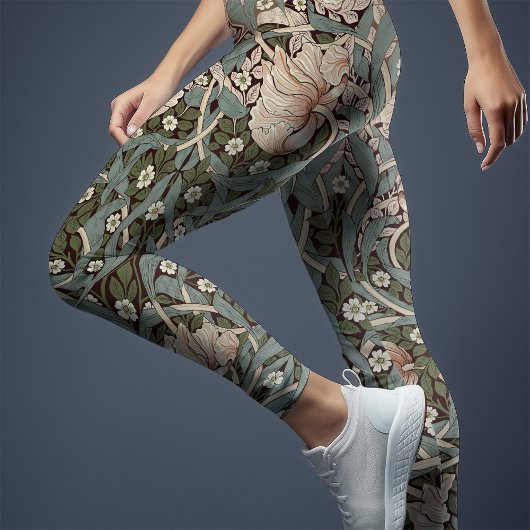 Tweekleurige yogabroek Dusty Blue Pimpernel Morris Leggings
