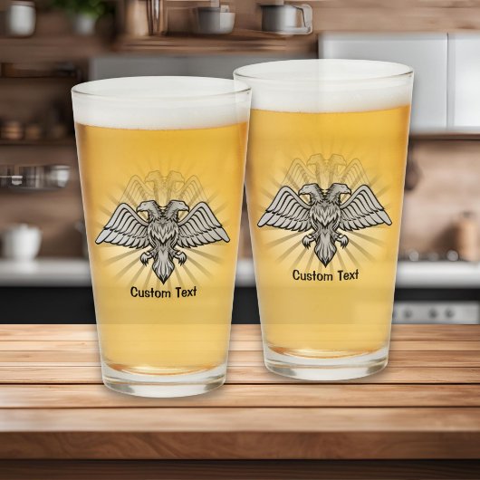 Tweekoppige Adelaar Glas