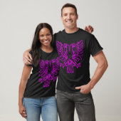 Tweekoppige Adelaar - Magenta T-shirt (Unisex)