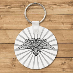 Tweekoppige adelaar sleutelhanger