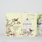 tweeledig Berichtenprogramma voor gele vogels (Staand voorkant)