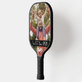 😁 tweeledige aangepaste tekst en foto 😍 pickleball paddle (Links)