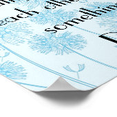 tweeledige herinnering Romans 12:6-7 Poster (Hoek)