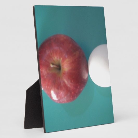 Tweelegige rode appel voor een pastei.JPG Fotoplaat (Zijkant)