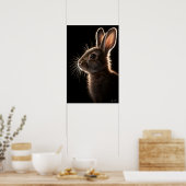 Tweeling antennes poster (Keuken)