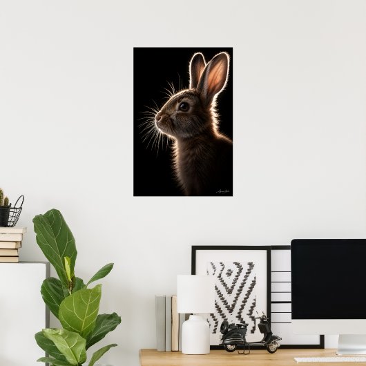 Tweeling antennes poster (Thuiskantoor)