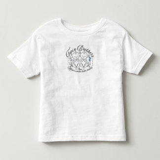Tweeling baby broers kinder shirts