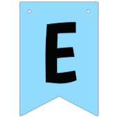 Tweeling Baby Goy en Meisje op de lijn Vlaggetjes (Derde vlag)