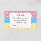 Tweeling Baby Meisjes - Twee Erwten In Een Pod Boe Informatiekaartje (Achterkant)