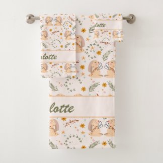 Tweeling Baby | Schattig en Zacht voor Kleine Twee Bad Handdoek