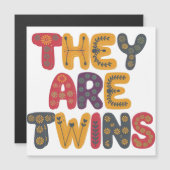 Tweeling baby shower (Voorkant / Achterkant)