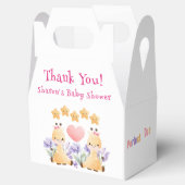Tweeling-Baby shower | BABY SHOWER SCHATTIGEE GIRA Bedankdoosjes (Geopend)