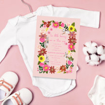 Tweeling Baby Shower Cute Konijn Konijntje Meisje