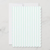 Tweeling Baby Shower Uitnodiging (Achterkant)