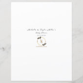 Tweeling Baby voorspellingen en advies, Oh baby's! (Achterkant)