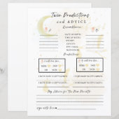 Tweeling Baby voorspellingen en advies, Oh baby's! (Voorkant / Achterkant)