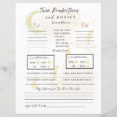 Tweeling Baby voorspellingen en advies, Oh baby's! (Voorkant)