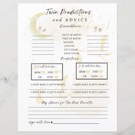 Tweeling Baby voorspellingen en advies, Oh baby's!