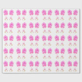 Tweeling babymeisjes Gift Wrapping Paper Cadeaupapier (Vlak)
