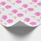 Tweeling babymeisjes Gift Wrapping Paper Cadeaupapier (Hoek)