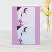 Tweeling Baby's Gefeliciteerd Kaart (Gele Bloem)