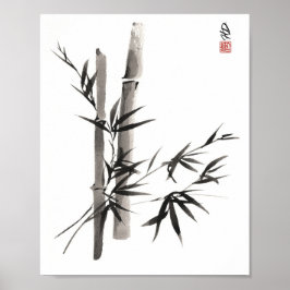 Tweeling Bamboe Poster