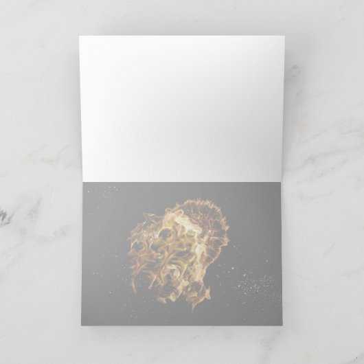 Tweeling-begroetende Kaart (Binnen)