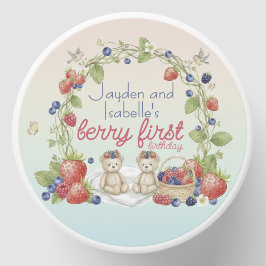 Tweeling Berry Eerste 1e Verjaardagsfeestje