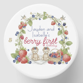 Tweeling Berry Eerste 1e Verjaardagsfeestje