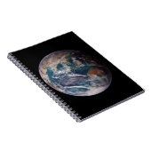 Tweeling Blauwe Knikkers - Oost - Planeet Aarde Be Notitieboek (Rechterzijde)